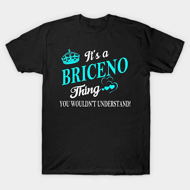 BRICENO T-Shirt by Esssy